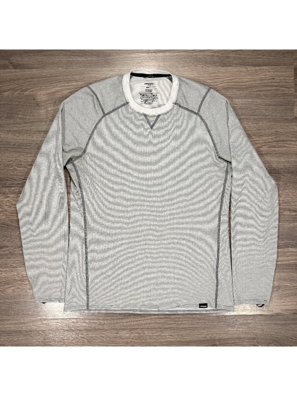Patagonia Men's Capilene 2 Lightweight Long Sleeve Shirt - Grey
